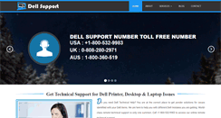 Desktop Screenshot of dellsupportnumber.com